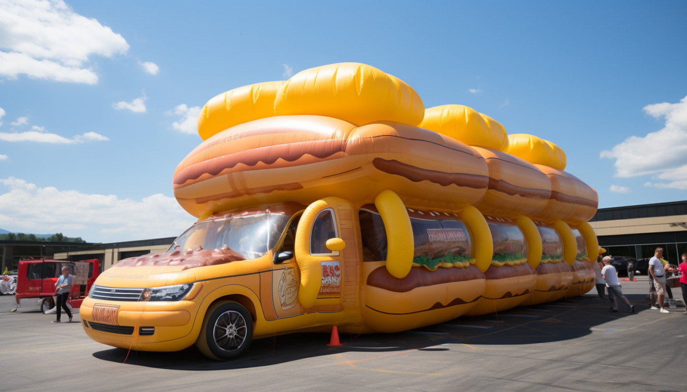 La place des publicités gonflables dans les stratégies de guérilla marketing