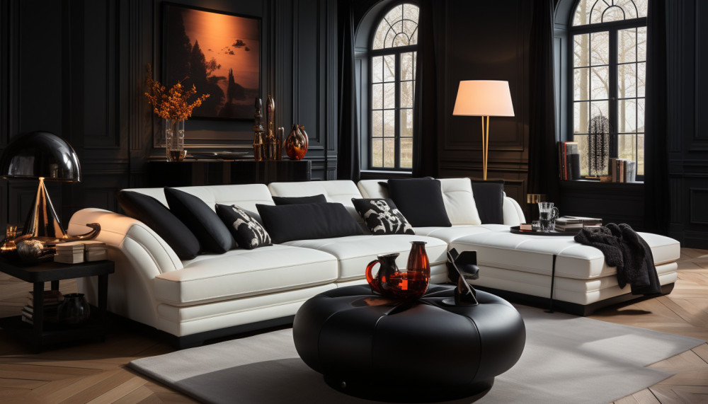 Procédures à suivre pour bien décorer son salon en noir et blanc